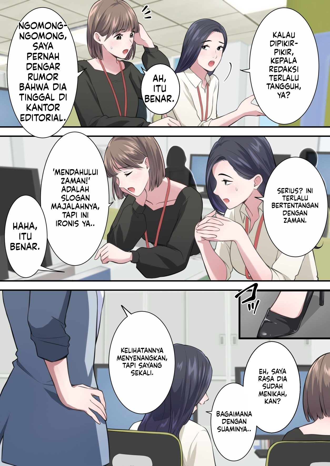 Oshare na BariCare Henshuuchou ga Gehin na Oji-san ni Netorareru made Chapter 1