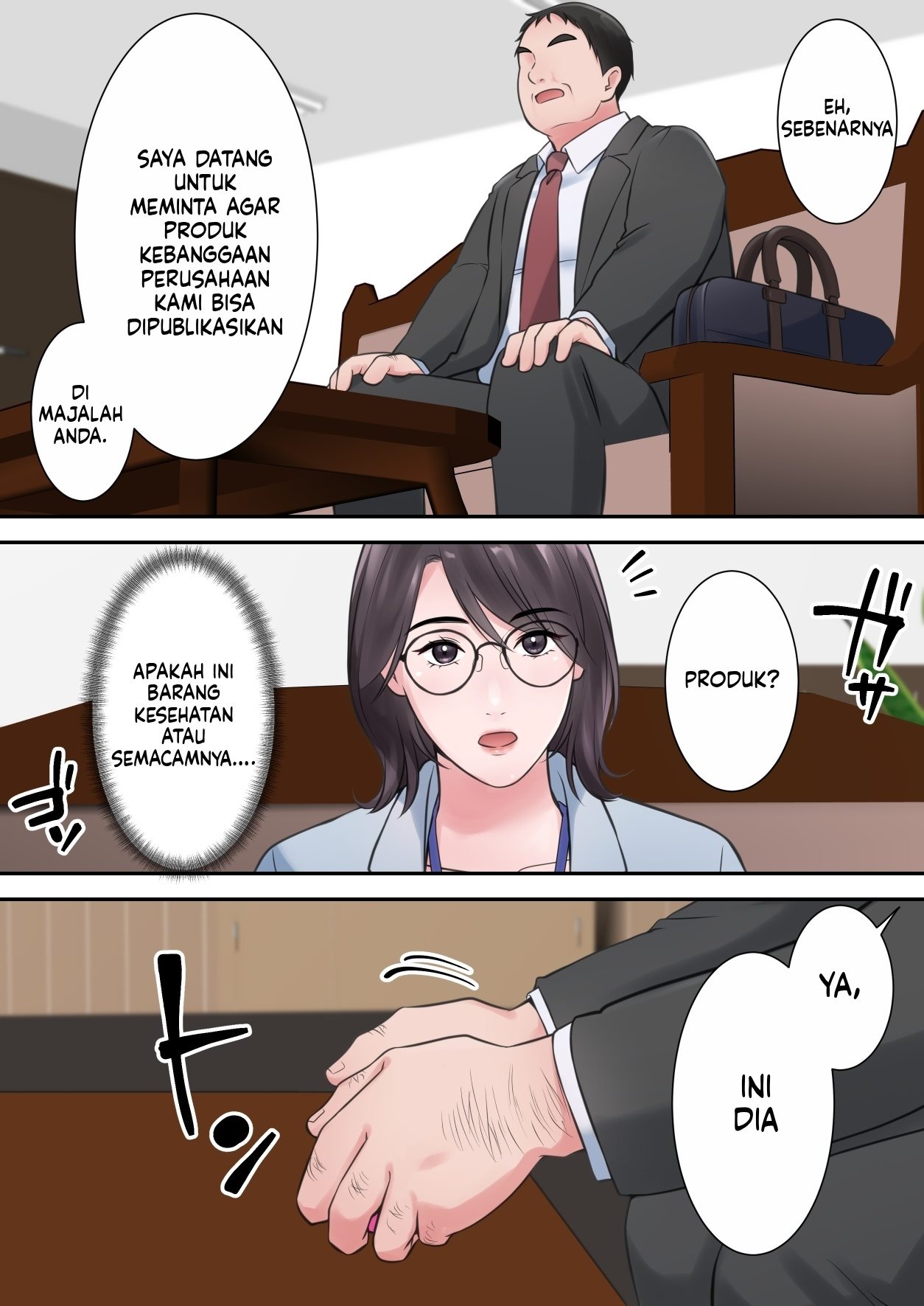 Oshare na BariCare Henshuuchou ga Gehin na Oji-san ni Netorareru made Chapter 1