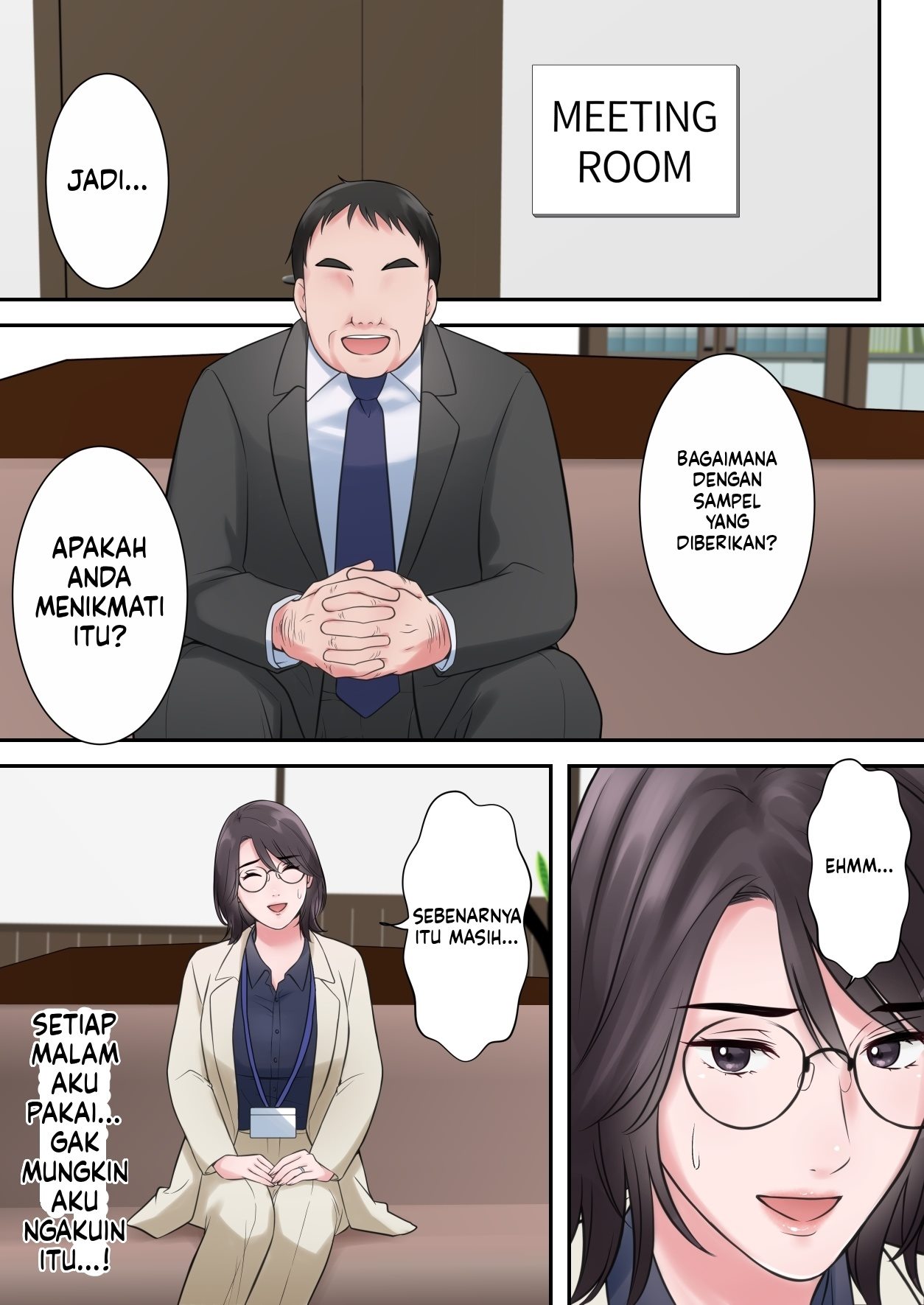 Oshare na BariCare Henshuuchou ga Gehin na Oji-san ni Netorareru made Chapter 1