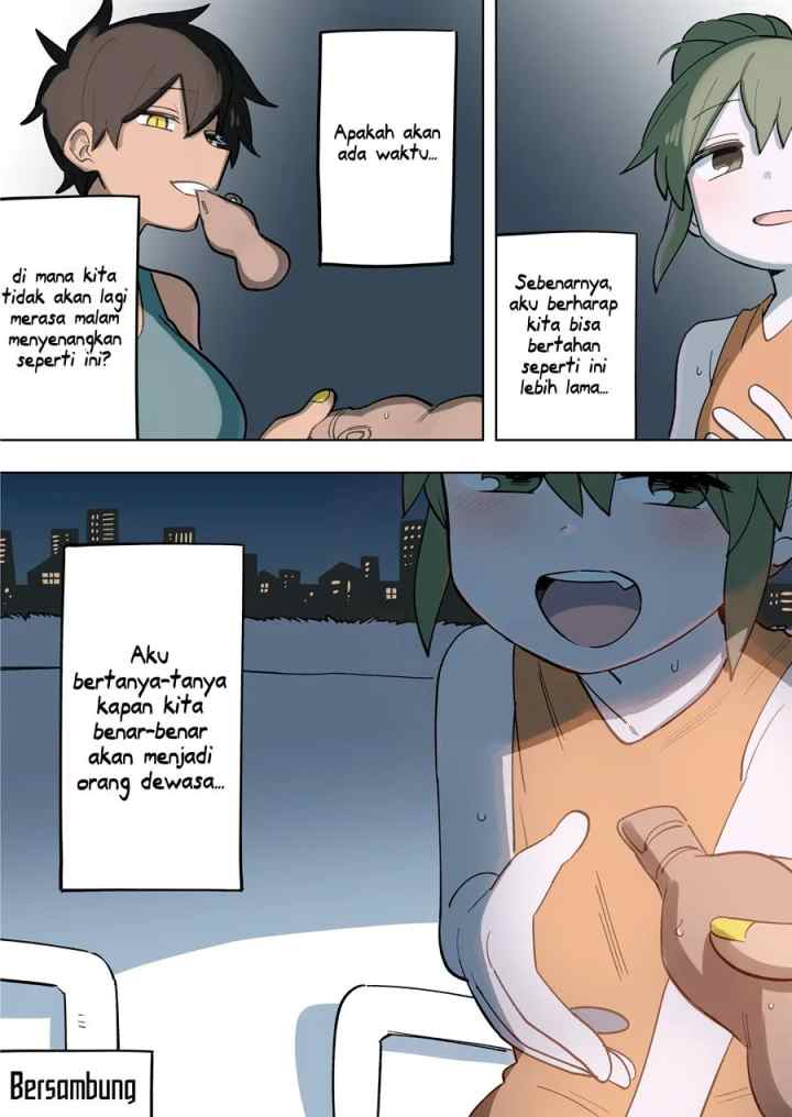 Senpai ga Urusai Kouhai no Hanashi chapter 154.5 halaman 4