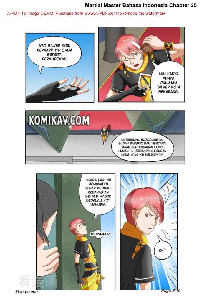 Martial Master chapter 35 halaman 8