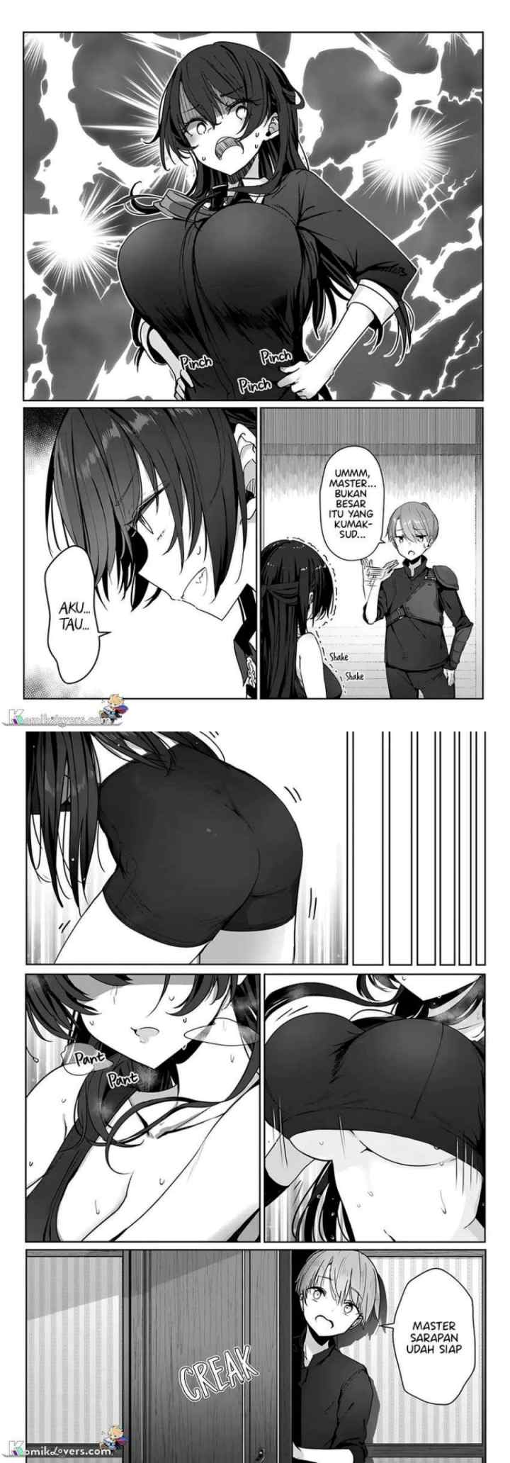 Doukyo Shiteiru Kensei no Onna Shishou ga Kawaisugite Mainichi Shiawase Desu chapter 3 halaman 8