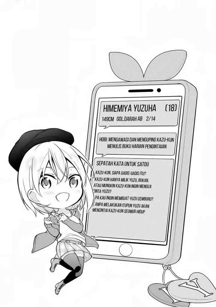 Satou-kun wa Nozoteiru. ~Kami-sama Appli de Onnanoko no Kokoro o Nozoitara Do XX datta chapter 5 halaman 19
