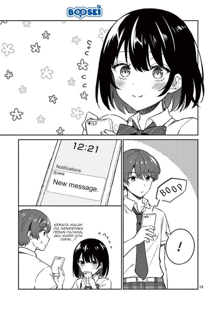 Shiotaiou no Sato-san ga Ore ni dake Amai chapter 4 halaman 16
