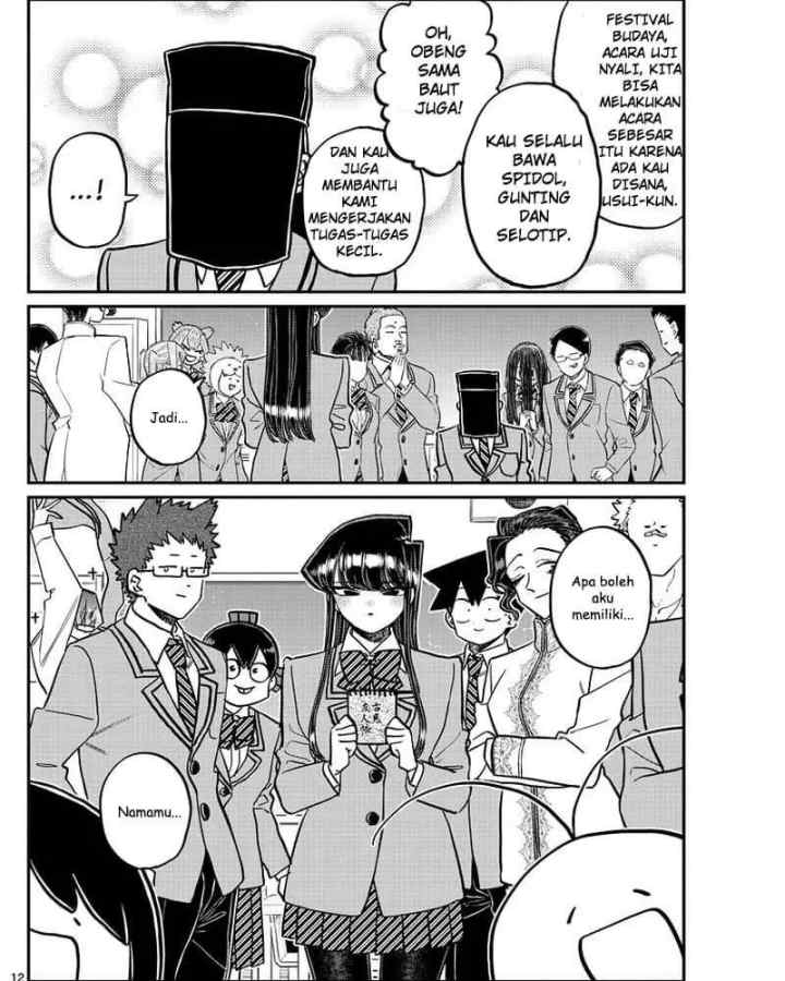 Komi-san wa Komyushou Desu chapter 323 halaman 13