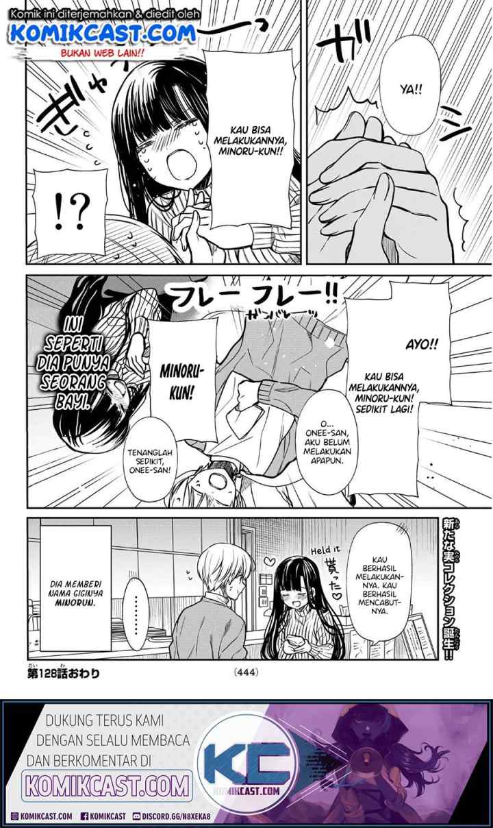 Danshi Koukousei wo Yashinaitai Onee-san no Hanashi chapter 128 halaman 5