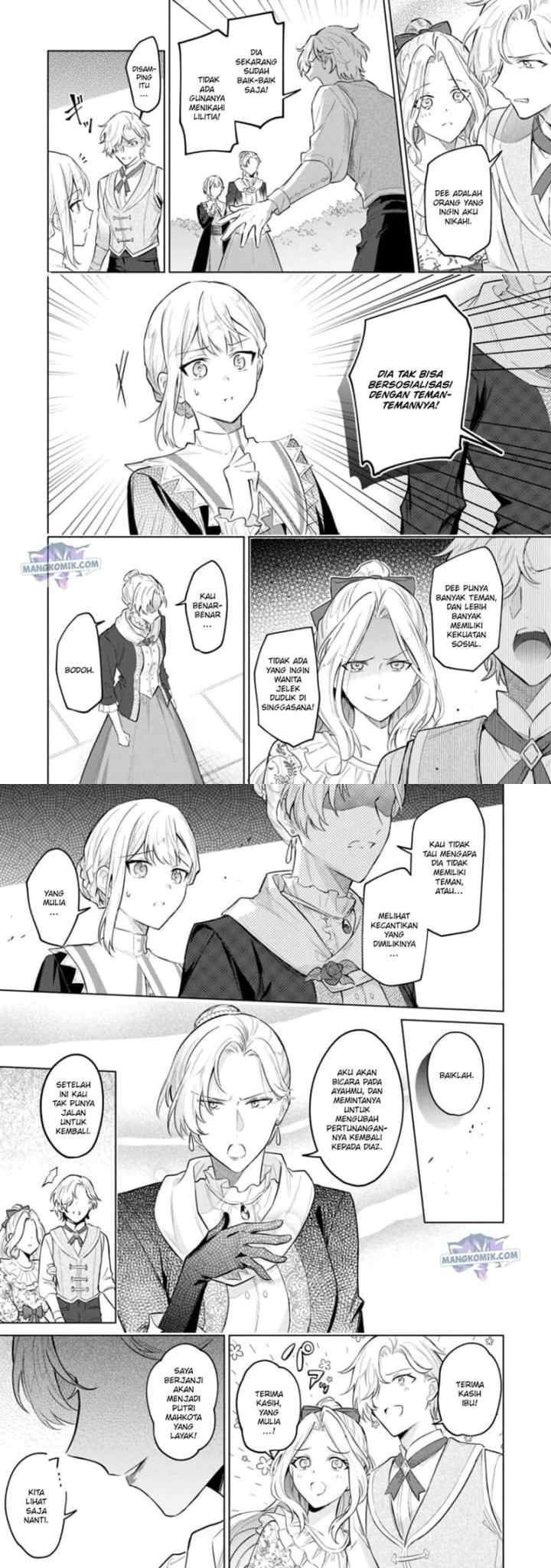 Though I May Be a Villainess, I'll Show You I Can Obtain Happiness! chapter 35 halaman 10