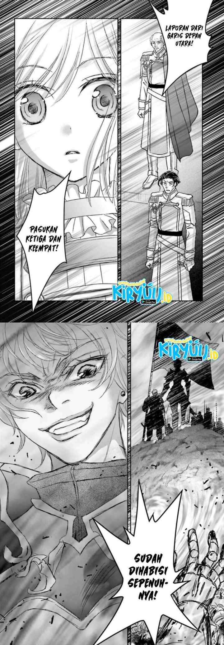 Shinigami ni Sodaterareta Shoujo wa Shikkoku no Tsurugi wo Mune ni Idaku chapter 17 halaman 14