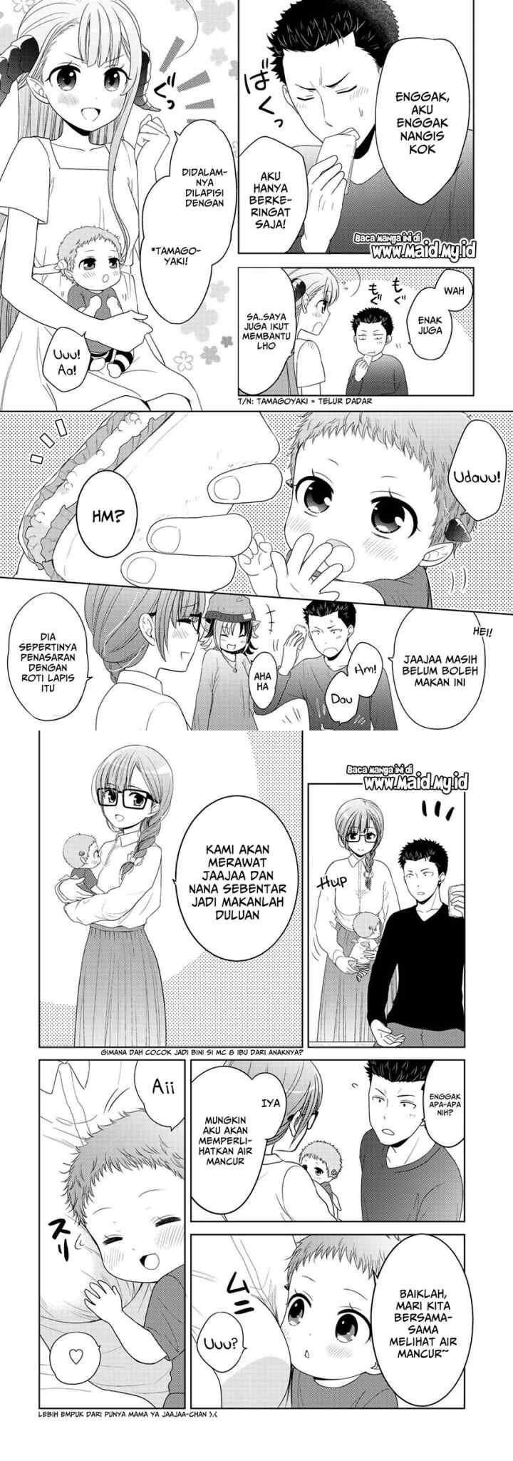 Kitaku Tochuu de Yome to Musume ga Dekita n dakedo Dragon datta chapter 11 halaman 9