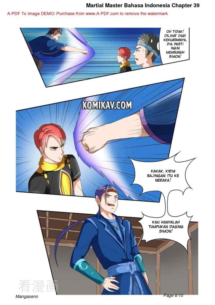 Martial Master chapter 39 halaman 6