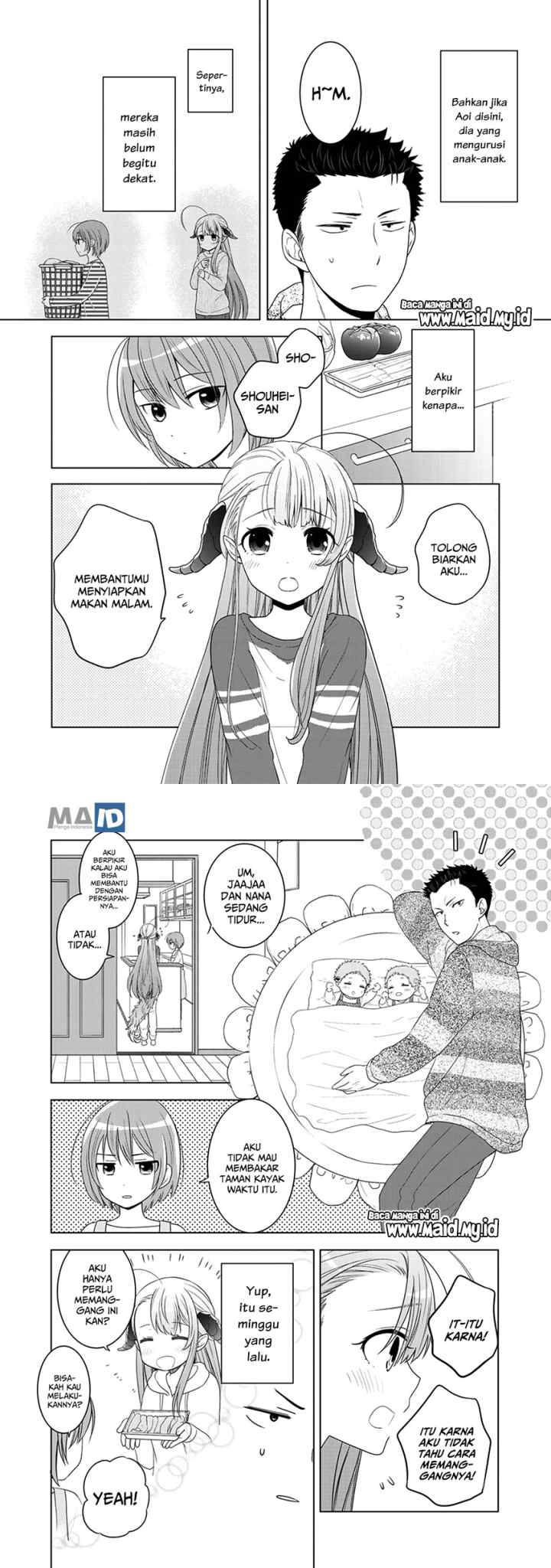 Kitaku Tochuu de Yome to Musume ga Dekita n dakedo Dragon datta chapter 8 halaman 8