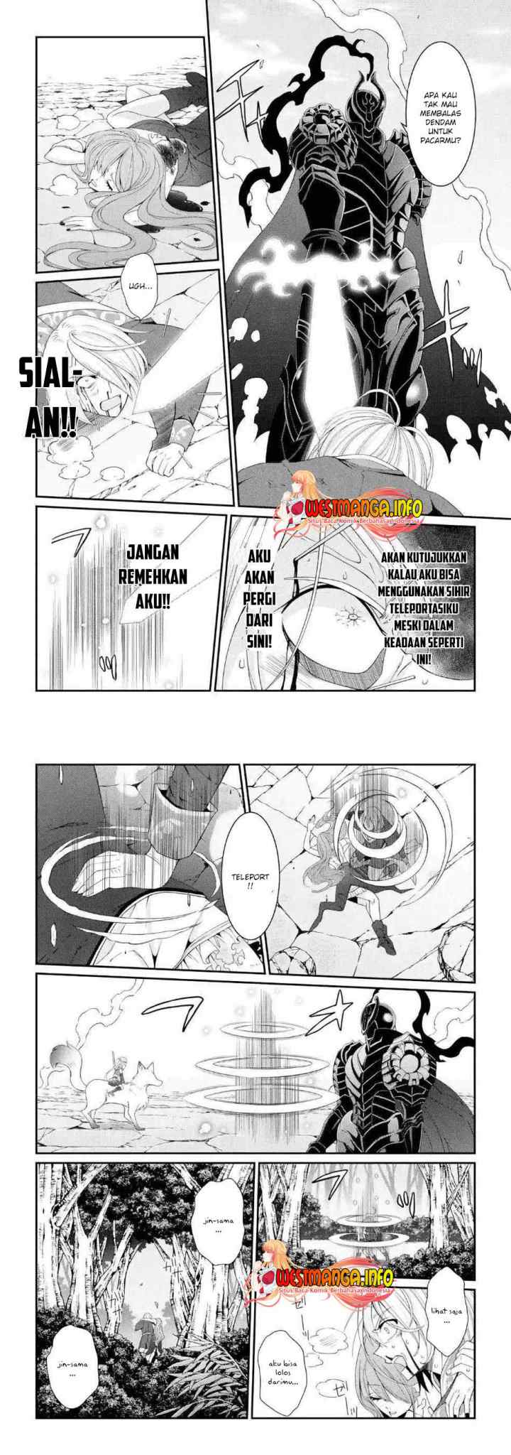 Shikkoku Tsukai no Saikyo Yusha Nakama Zen'in ni Uragira Retanode Saikyo no Mamono chapter 25 halaman 12