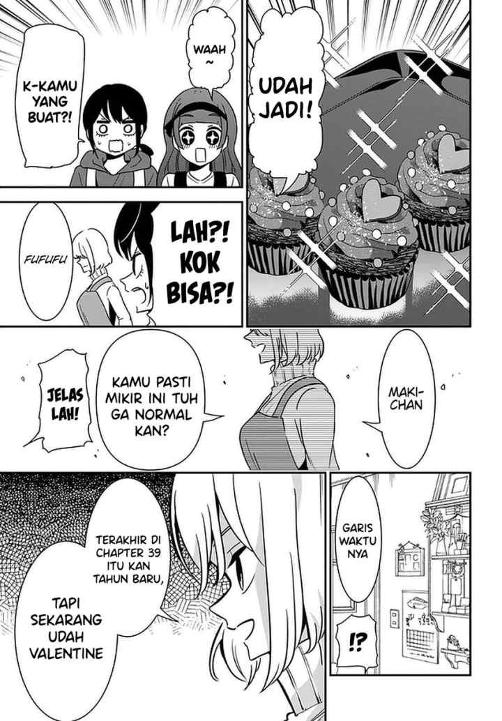 Nega-kun and Posi-chan chapter 40 halaman 7