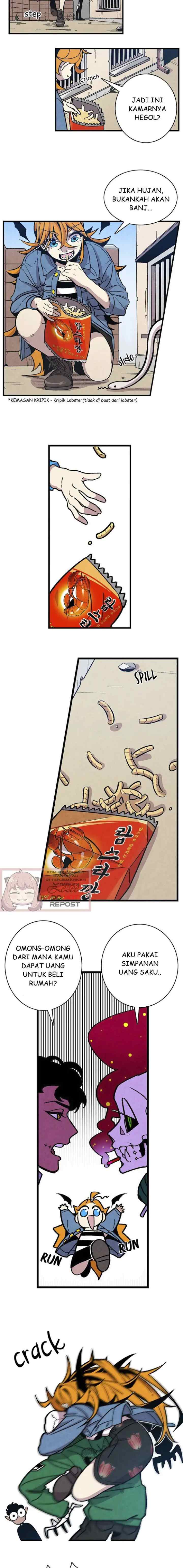 Gaikotsu, Bebiishittaa ni naru chapter 1 halaman 6