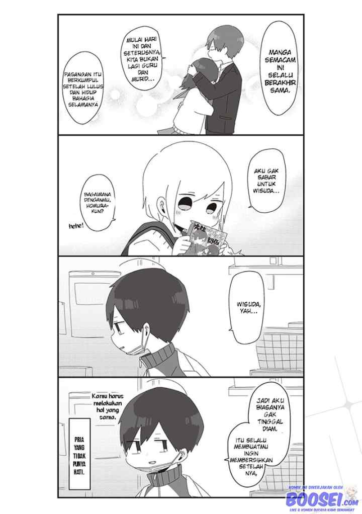 Homura-sensei wa Tabun Motenai chapter 31 halaman 6
