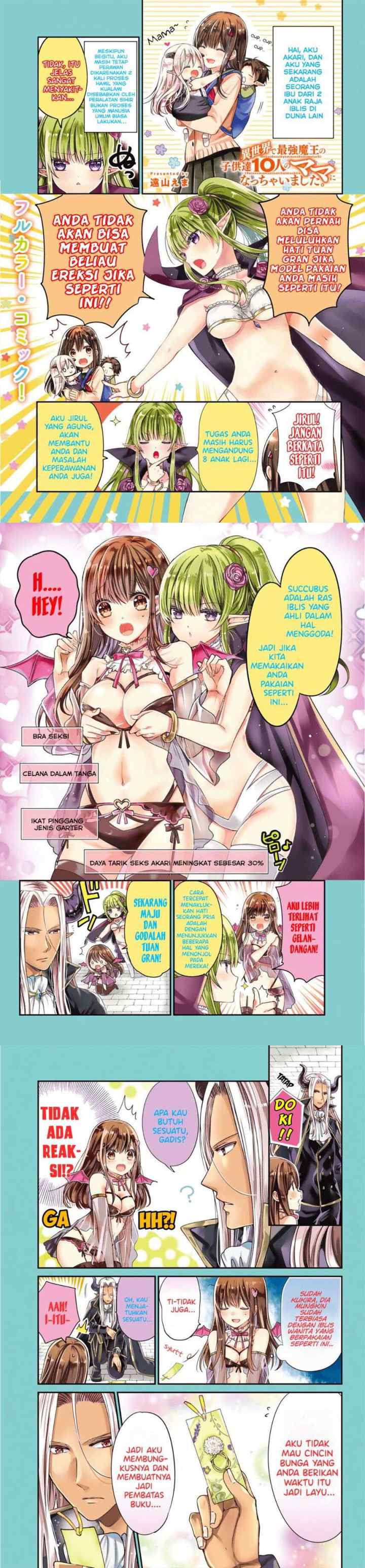 Isekai de Saikyo Mao no Kodomotachi no Mama ni Natchaimashita chapter 6 halaman 18