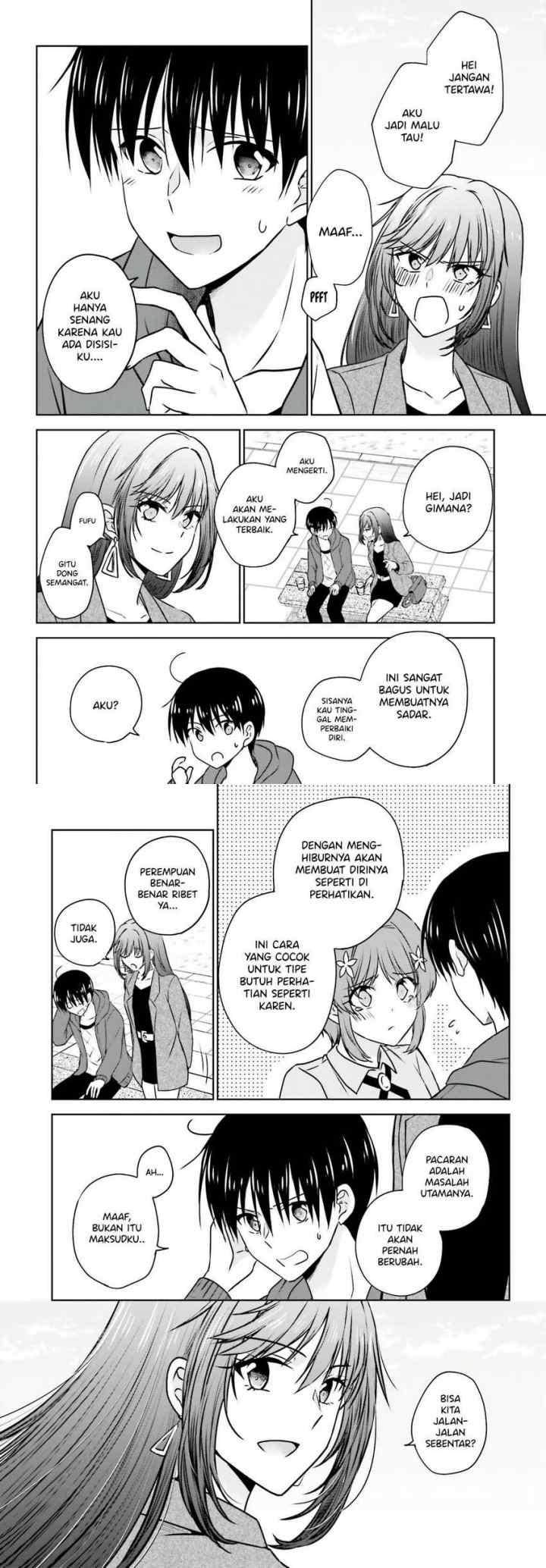 Kanojo ga Senpai ni NTR-reta node, Senpai no Kanojo wo NTR-masu chapter 5 halaman 9