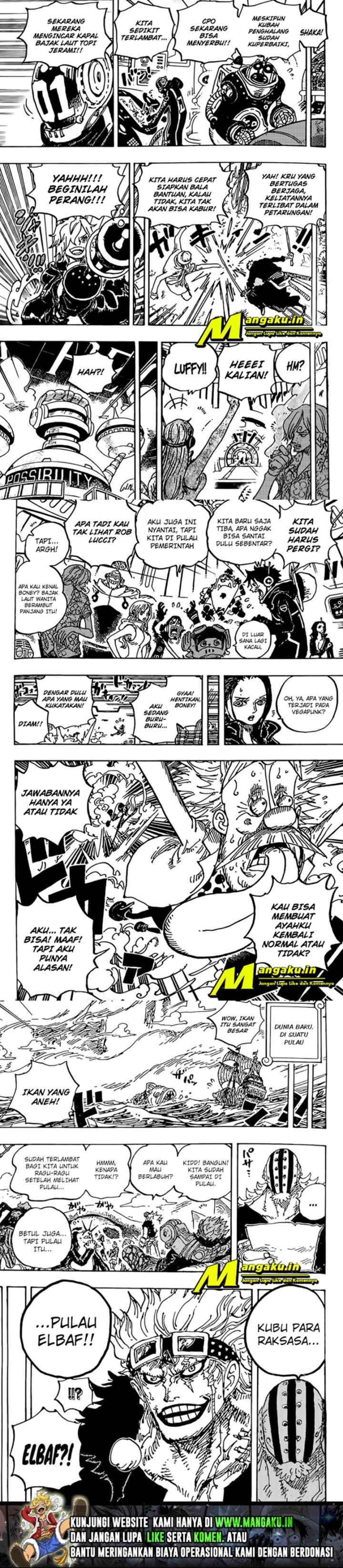 One Piece chapter 1071 halaman 5