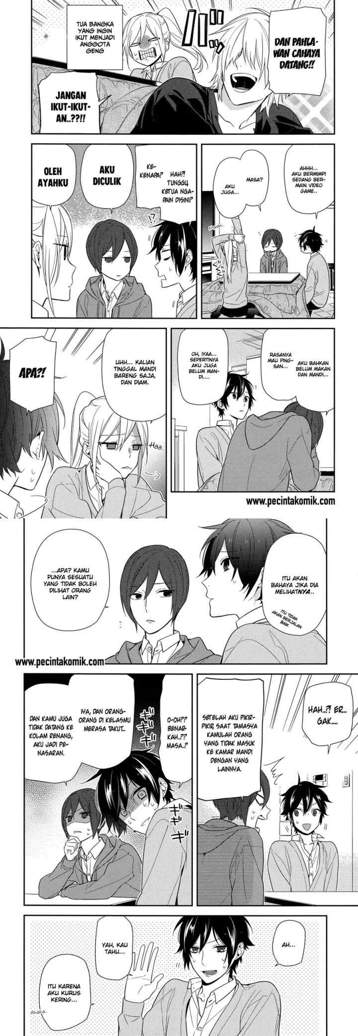 Horimiya chapter 57 halaman 14