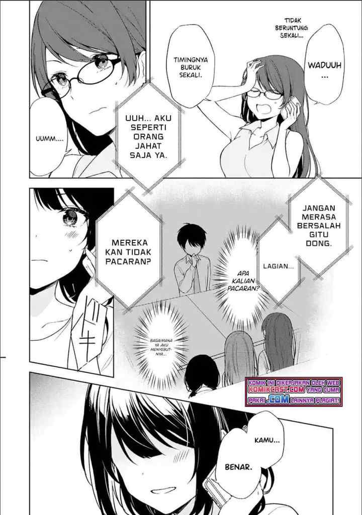 Chikan Saresou ni Natteiru S-kyuu Bishoujo wo Tasuketara Tonari no Seki no Osanajimi datta chapter 35.1 halaman 7