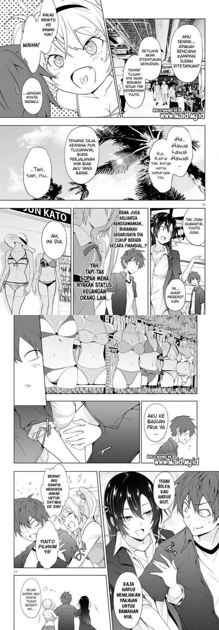 Maou Gakuen no Hangyakusha chapter 16 halaman 8