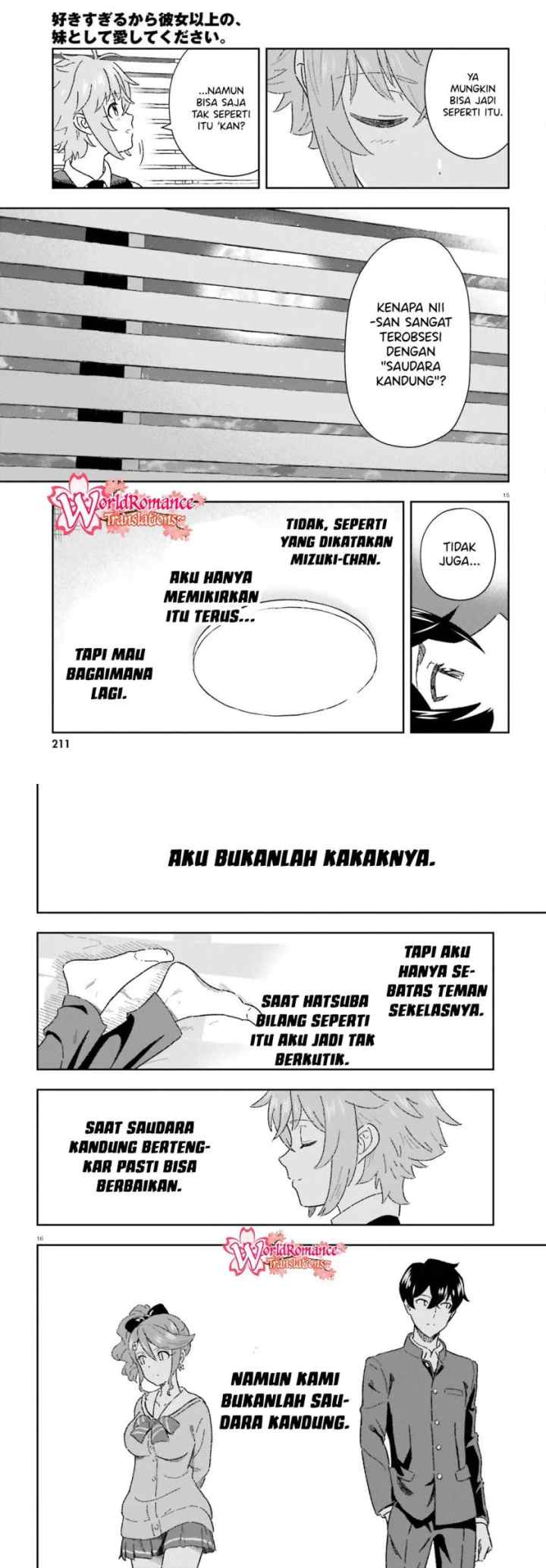 Suki Sugiru Kara Kanojo Ijou no, Imouto Toshite Aishite Kudasai chapter 8 halaman 9