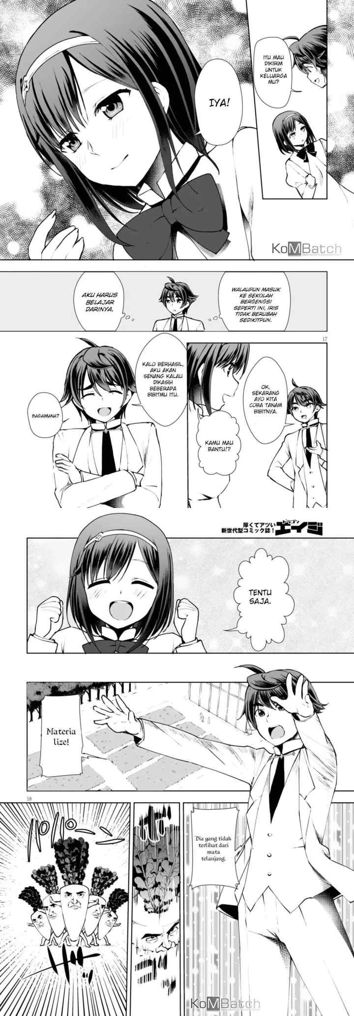 Botsuraku Youtei Nanode, Kajishokunin wo Mezasu chapter 10 halaman 9