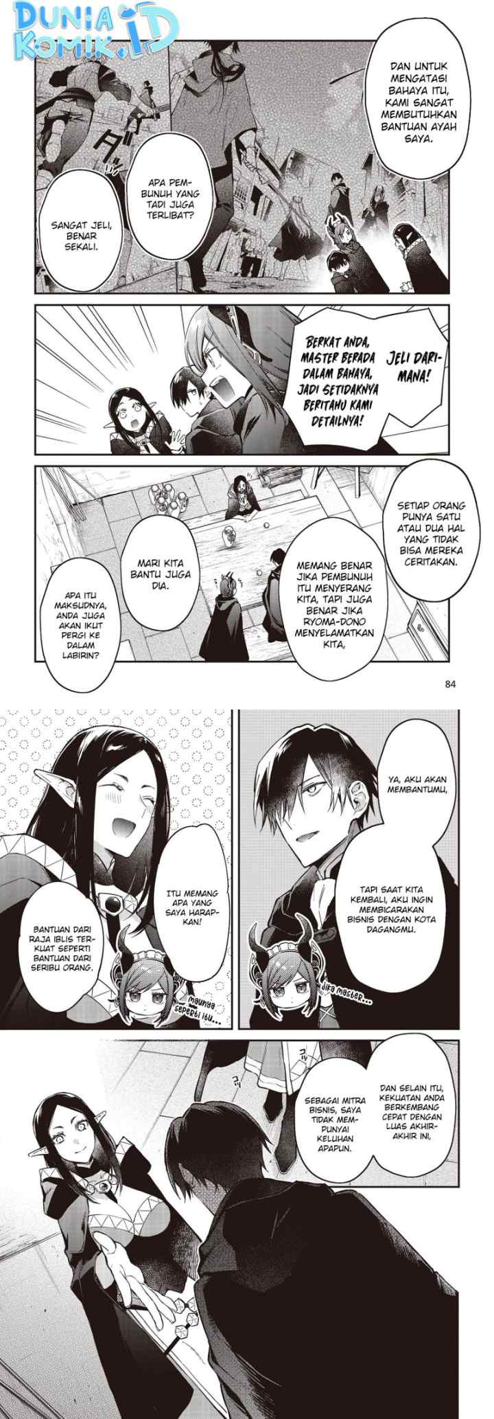 Realist Maou Niyoru Seiiki Naki Isekai Kaikaku chapter 43 halaman 6