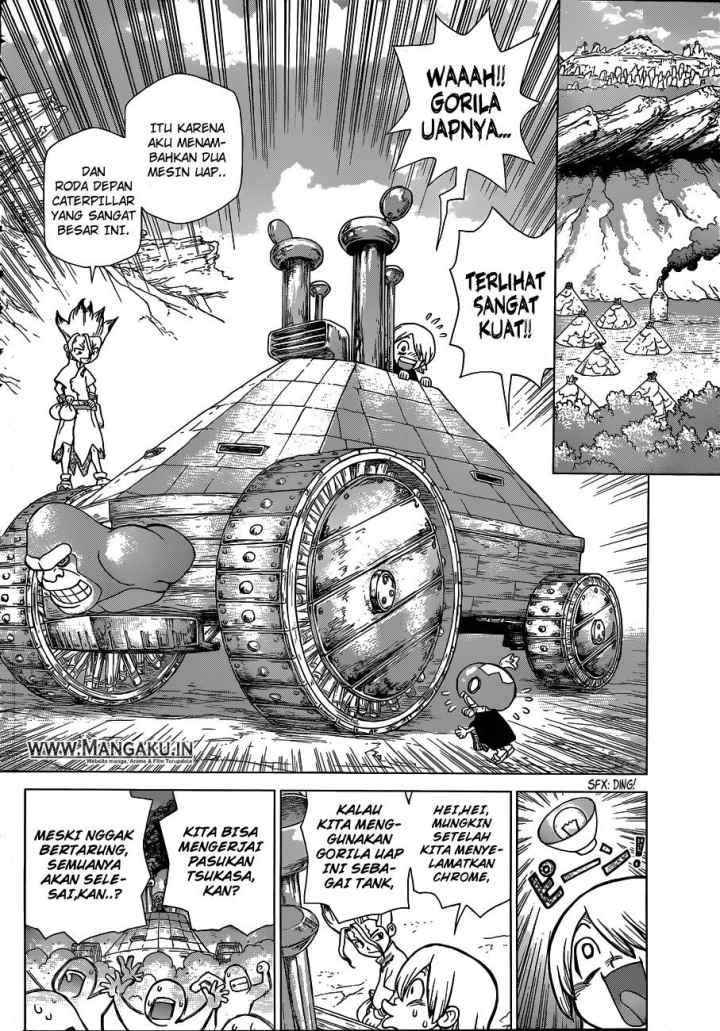 Dr. Stone chapter 70 halaman 16