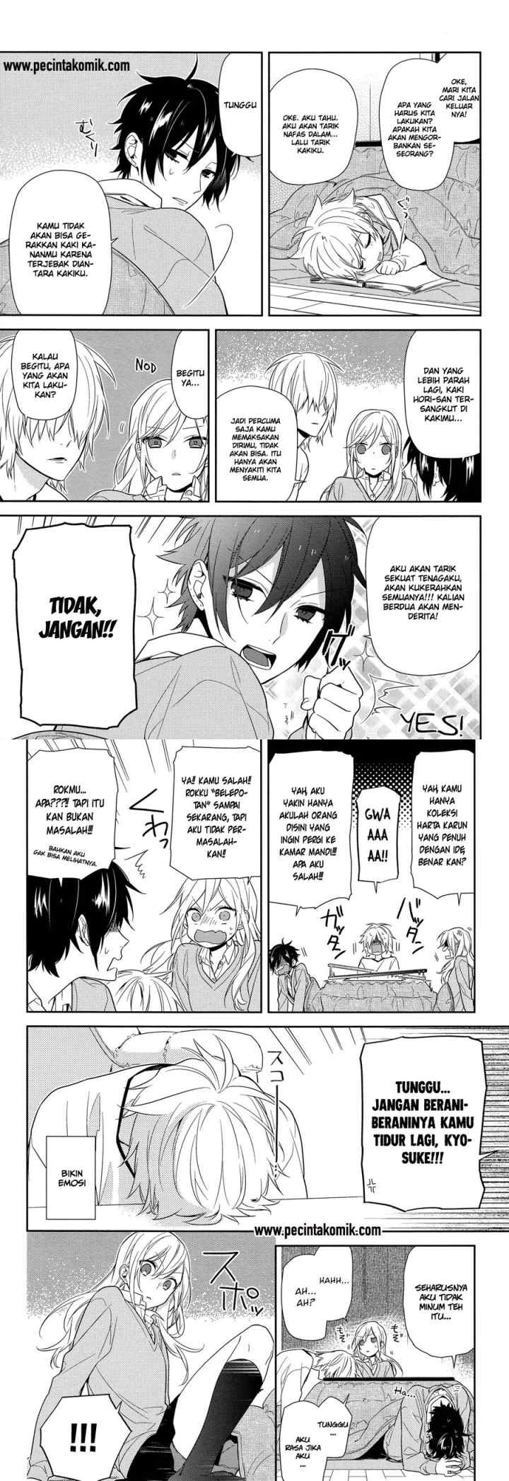 Horimiya chapter 57 halaman 9