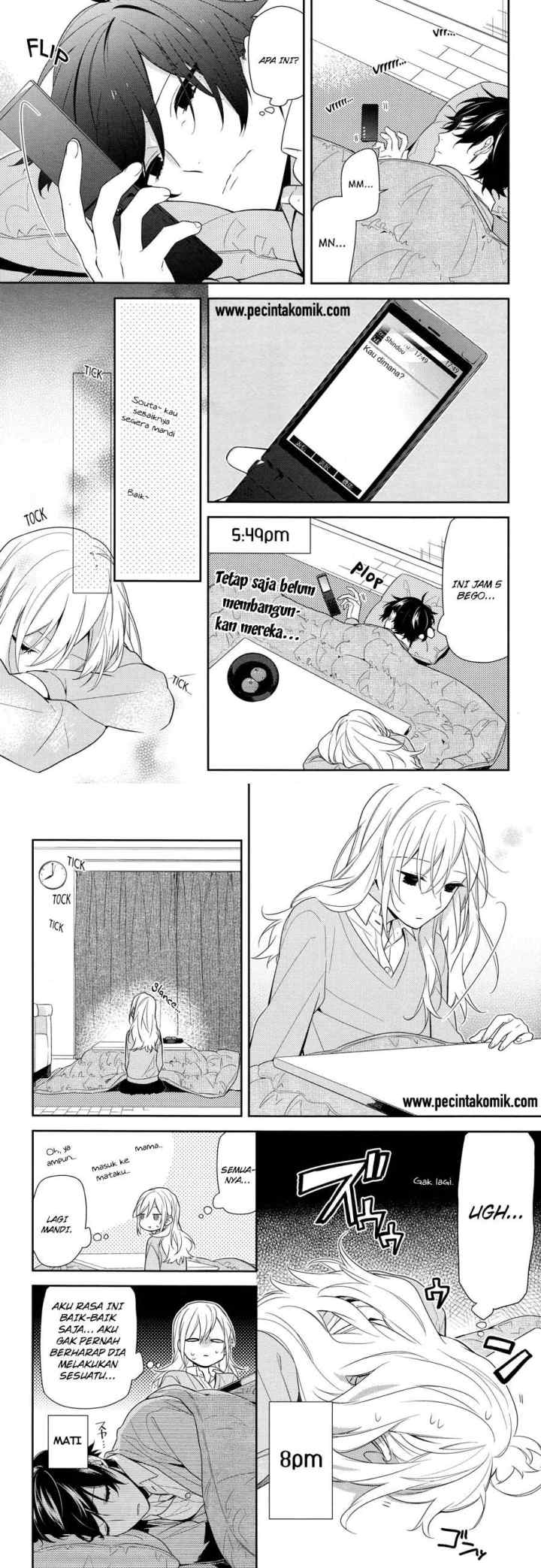 Horimiya chapter 60 halaman 8