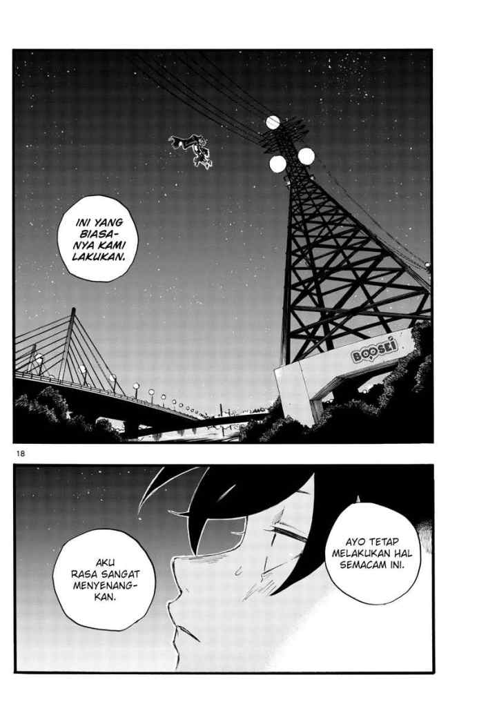 Yofukashi no Uta chapter 24 halaman 19