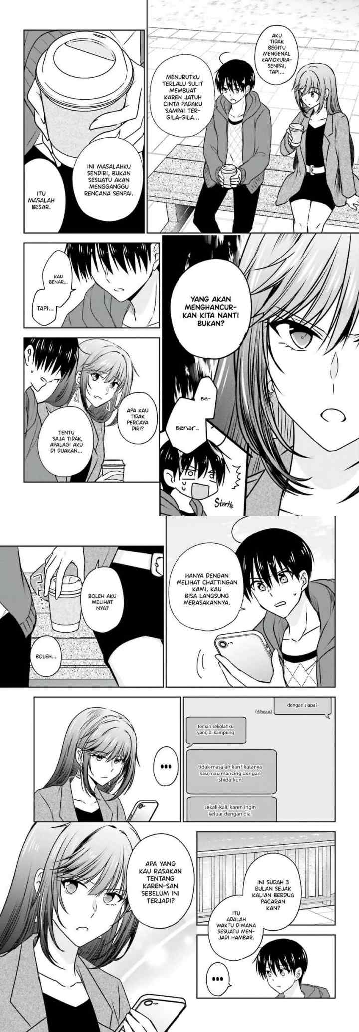 Kanojo ga Senpai ni NTR-reta node, Senpai no Kanojo wo NTR-masu chapter 5 halaman 5