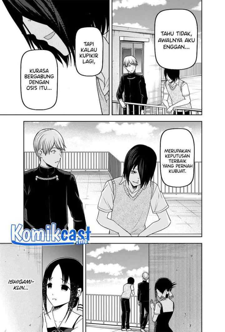 Kaguya-sama wa Kokurasetai: Tensai-tachi no Renai Zunousen chapter 265 halaman 4