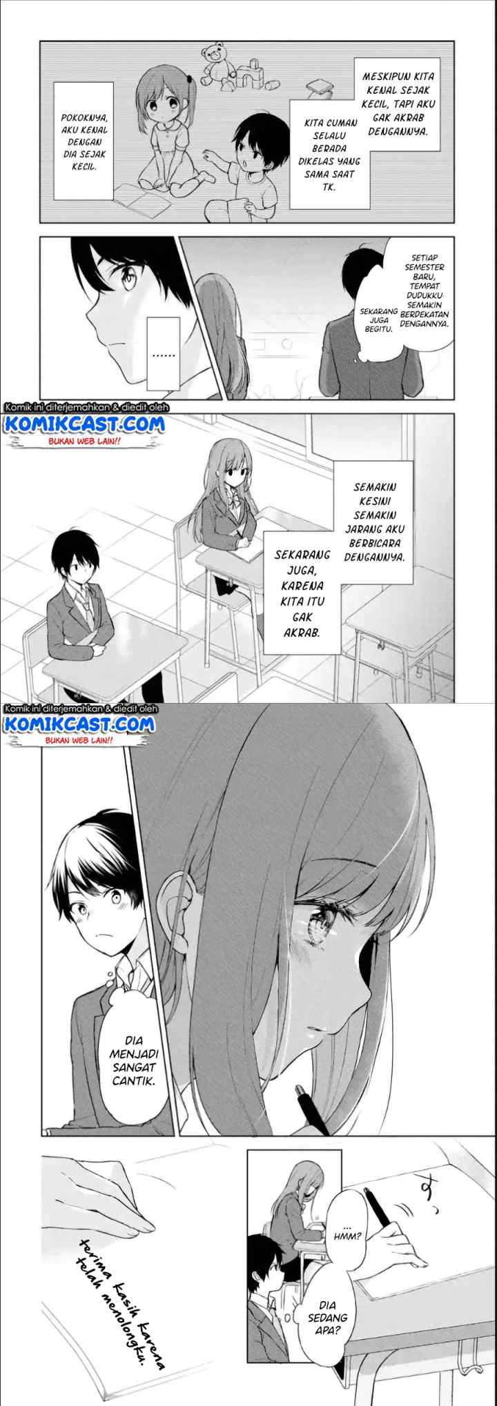 Chikan Saresou ni Natteiru S-kyuu Bishoujo wo Tasuketara Tonari no Seki no Osanajimi datta chapter 1 halaman 8