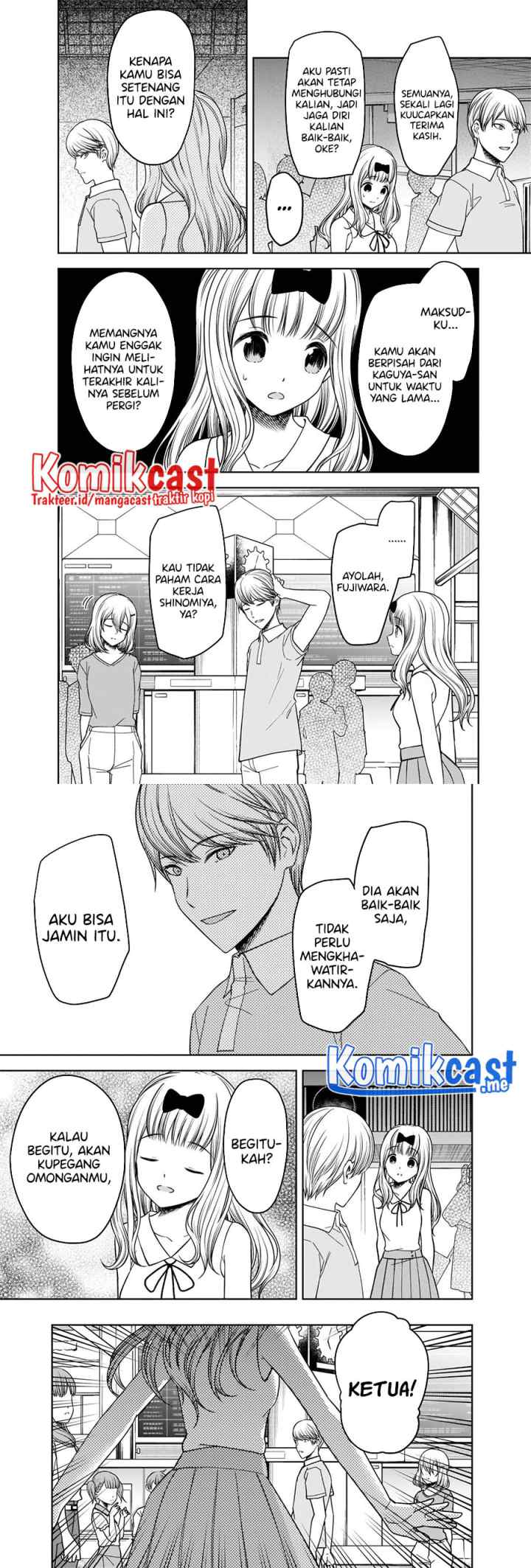 Kaguya-sama wa Kokurasetai: Tensai-tachi no Renai Zunousen chapter 267 halaman 6