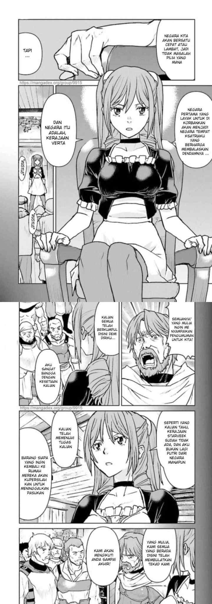 Kouchuu Gunshikan, Boukensha ni Naru chapter 22 halaman 11