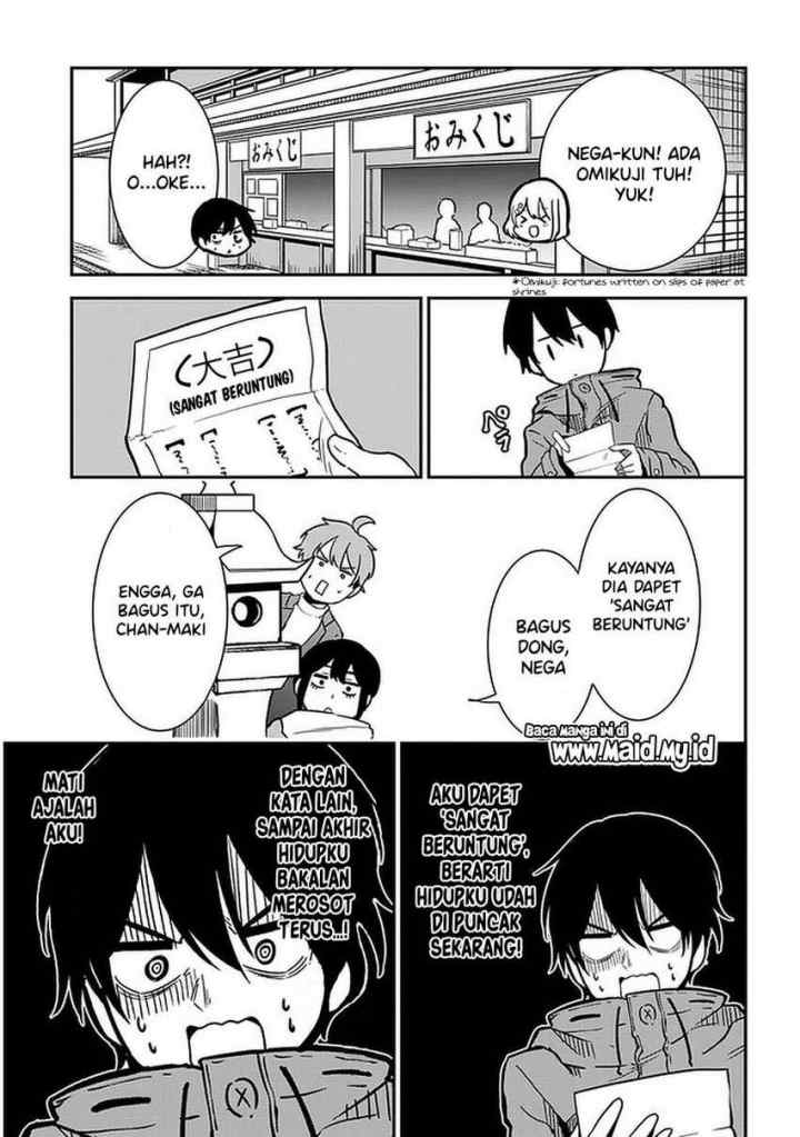 Nega-kun and Posi-chan chapter 38 halaman 9