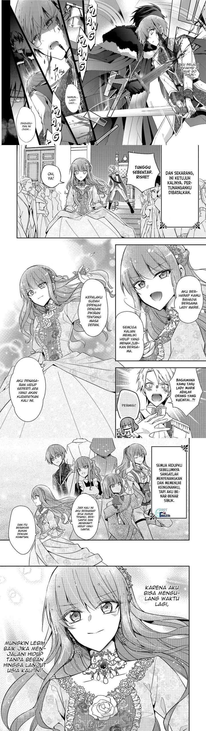 The Villainess Wants to Enjoy a Carefree Married Life in a Former Enemy Country in Her Seventh Loop! chapter 1 halaman 6