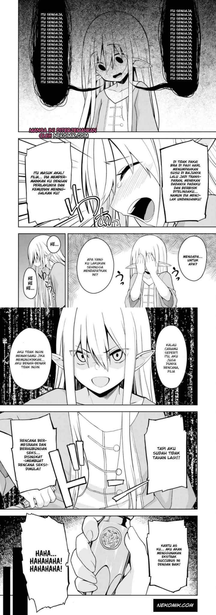 Eroi Koto Suru Tame ni Kyonyuu Bishoujo Dorei o Katta Hazu ga, Oshishou-sama to Shitawa Rete Omotta Toori ni Ikanaku Naru Hanashi chapter 3 halaman 6