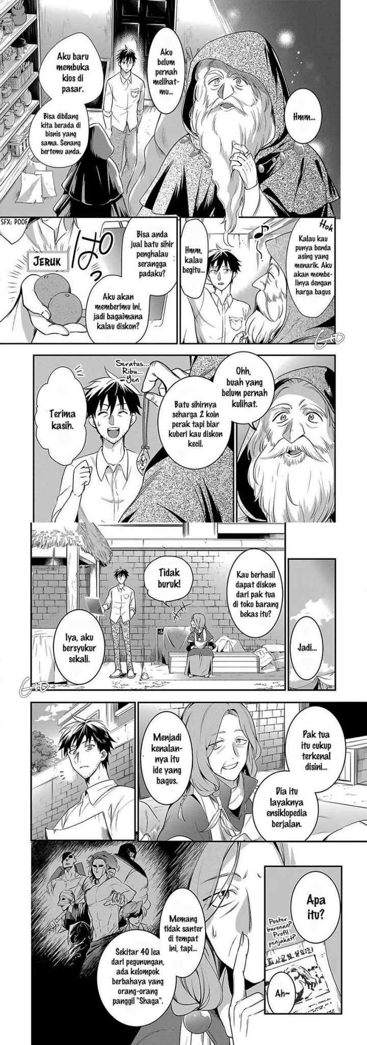 Arafoo Otoko no Isekai Tsuhan Seikatsu chapter 4 halaman 7