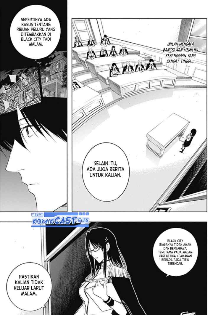 Ouritsu Mahou Gakuen no Saika Sei: Slum Agari no Saikyou Mahoushi, Kizoku darake no Gakuen de Musou suru chapter 57 halaman 10
