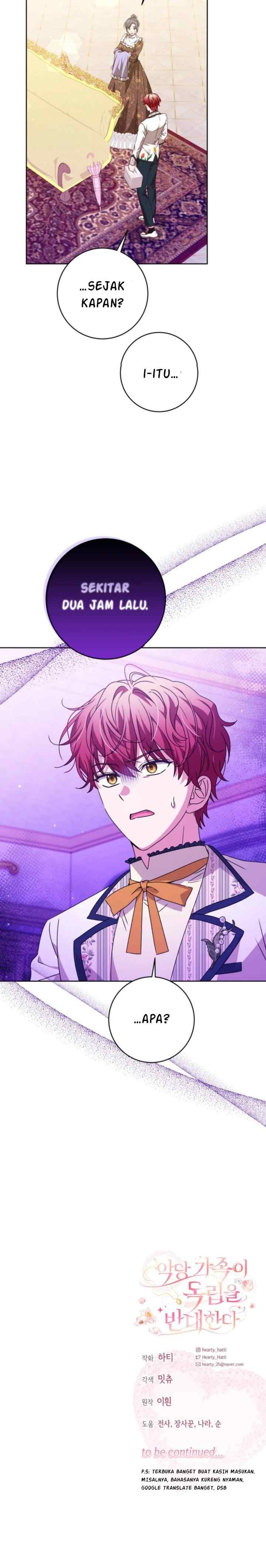 My Villainous Family Won't Let Me Be chapter 9 halaman 15