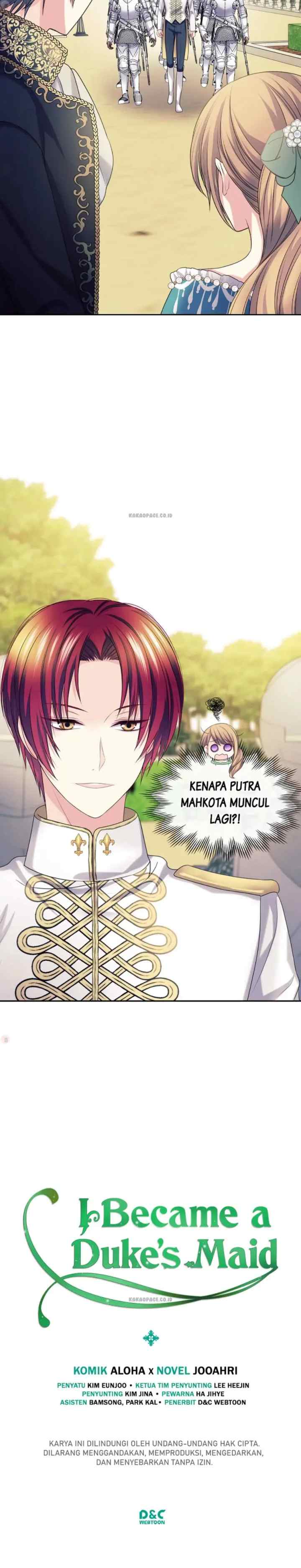 Sincerely: I Became a Duke's Maid chapter 73 halaman 18