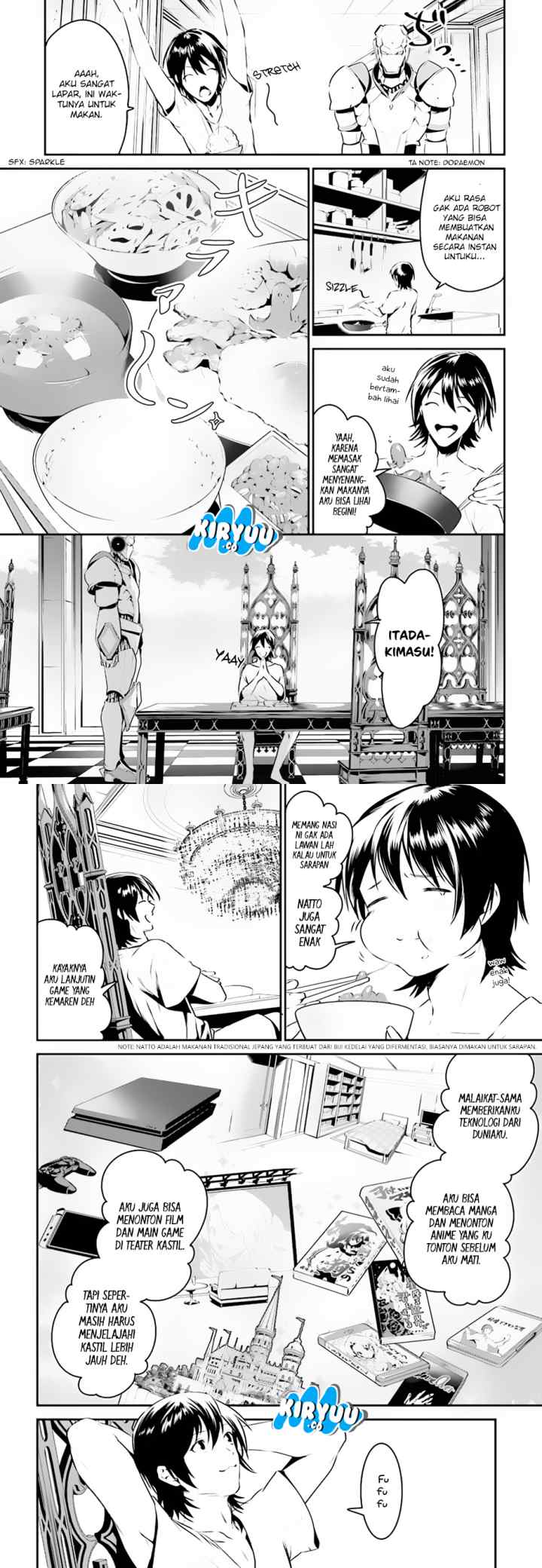 Tenkuu no Shiro o Moratta no de Isekai de Tanoshiku Asobitai chapter 1 halaman 6