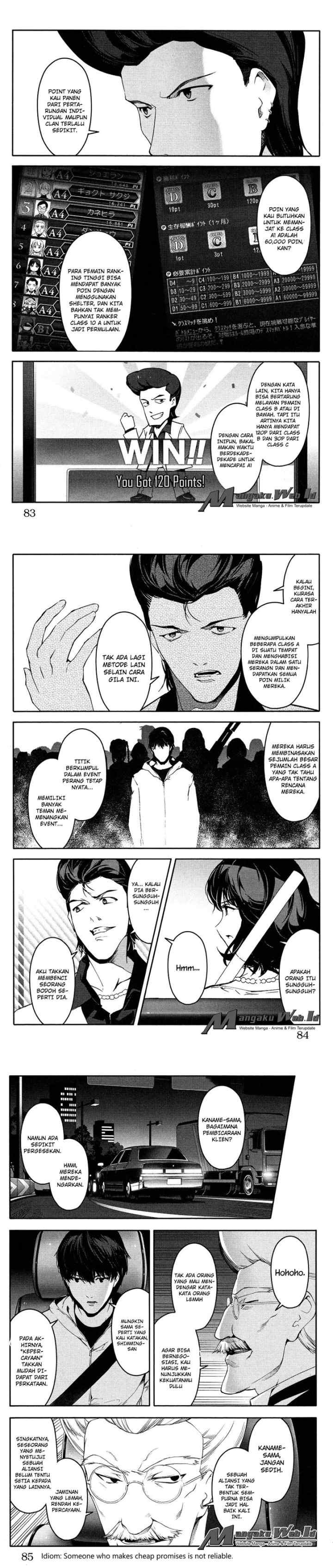 Darwin's Game chapter 34 halaman 12