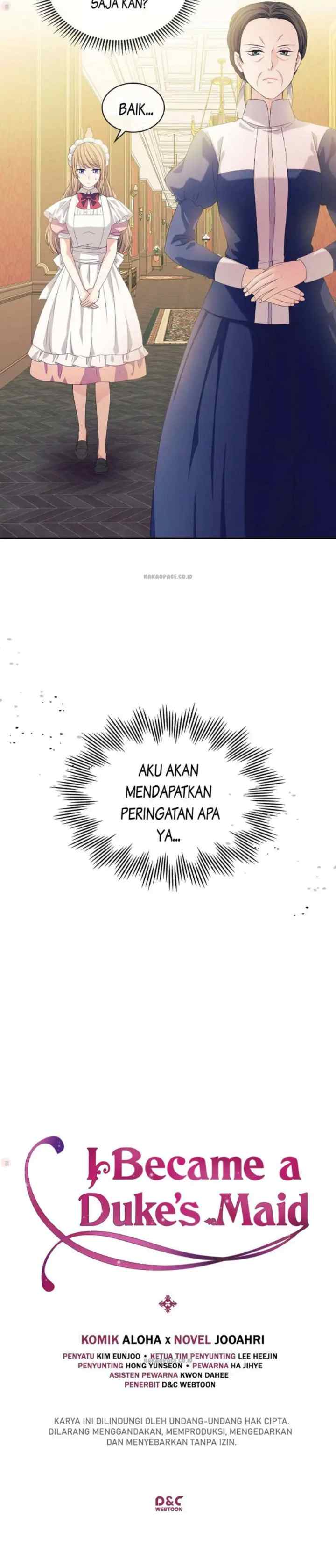 Sincerely: I Became a Duke's Maid chapter 37 halaman 19