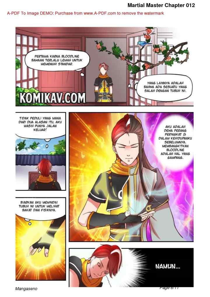 Martial Master chapter 12 halaman 6