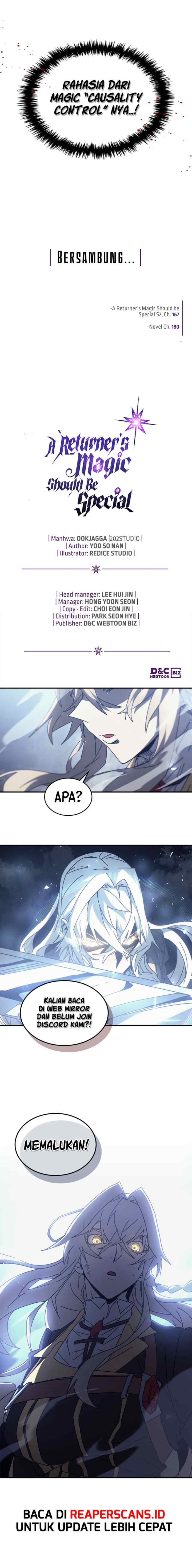 A Returner's Magic Should Be Special chapter 167 halaman 10