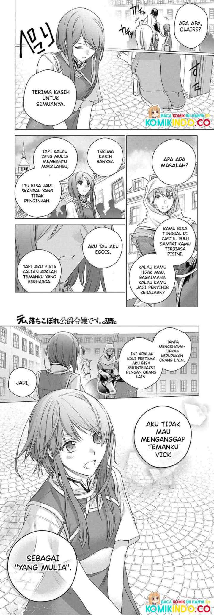 Moto, Ochikobore Koushaku Reijou desu. THE COMIC chapter 3 halaman 15